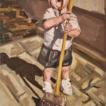 Artwork by artist Paulo Ciochetti Salles, exhibited at Domio Gallery.