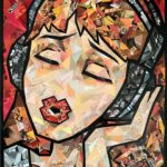 Artwork by artist IRA, exhibited at Domio Gallery.