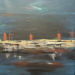 Artwork by artist Nicholas Auger, exhibited at Domio Gallery.
