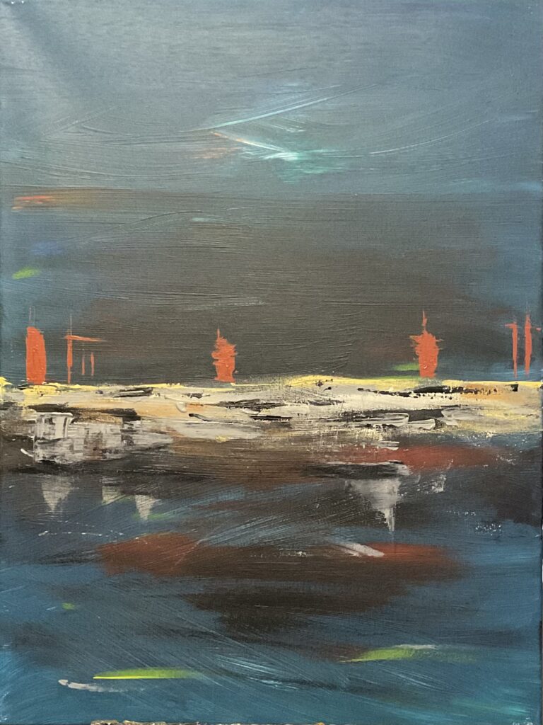 Artwork by artist Nicholas Auger, exhibited at Domio Gallery.