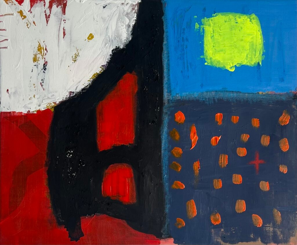 Artwork by artist Mark Abel, exhibited at Domio Gallery.