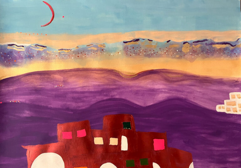 Artwork by artist Biljana Lazovic, exhibited at Domio Gallery.