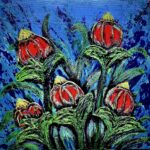 Artwork by artist Wendy Kriz Evans, exhibited at Domio Gallery.