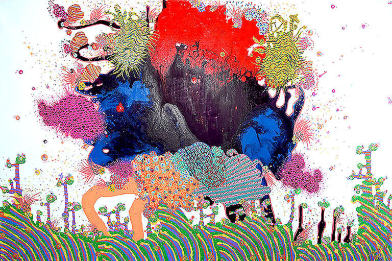 Artwork by artist Avani R Patel, exhibited at Domio Gallery.
