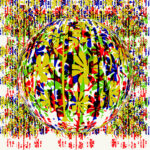 Artwork by artist Luciano Cagggianello, exhibited at Domio Gallery.