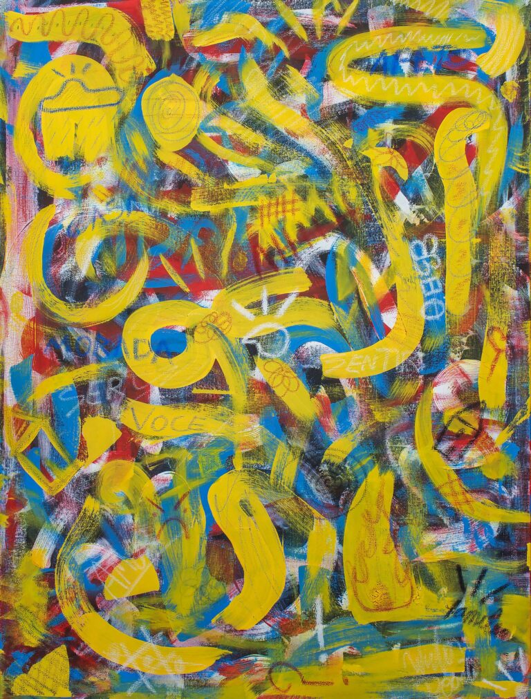 Artwork by artist Wictor Doarte, exhibited at Domio Gallery.
