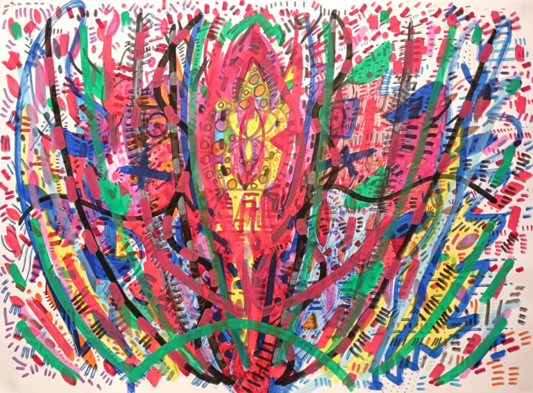 Artwork by artist Juan González Iglesias, exhibited at Domio Gallery.