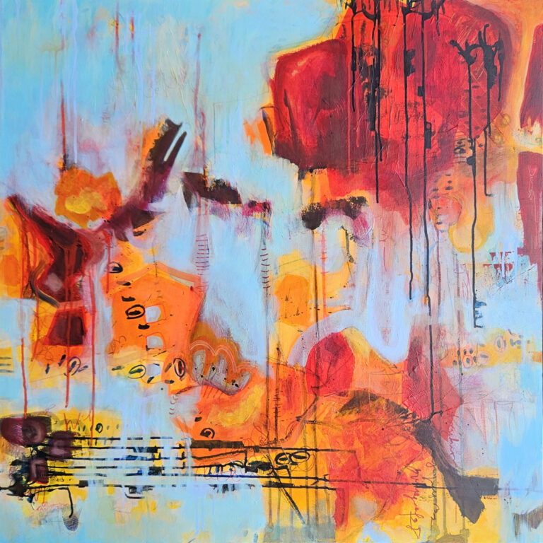 Artwork by artist Vivien Lee, exhibited at Domio Gallery.