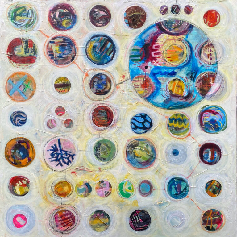 Artwork by artist Vivien Lee, exhibited at Domio Gallery.