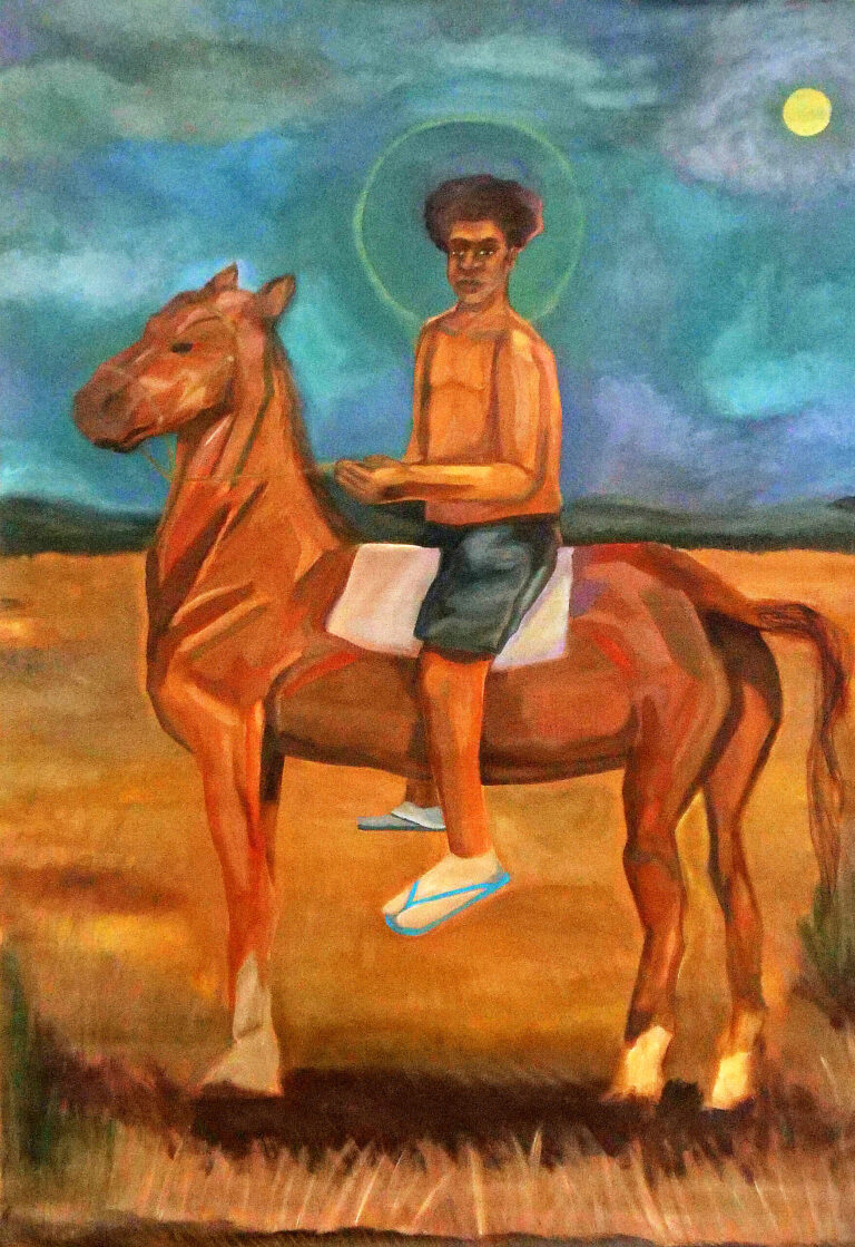 Artwork by artist Bruno Henrique de Souza, exhibited at Domio Gallery.