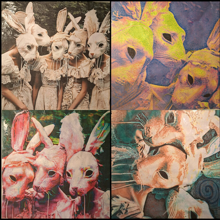 Artwork by artist Reinhard Riedel, exhibited at Domio Gallery.