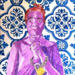 Artwork by artist Gael Rocha, exhibited at Domio Gallery.