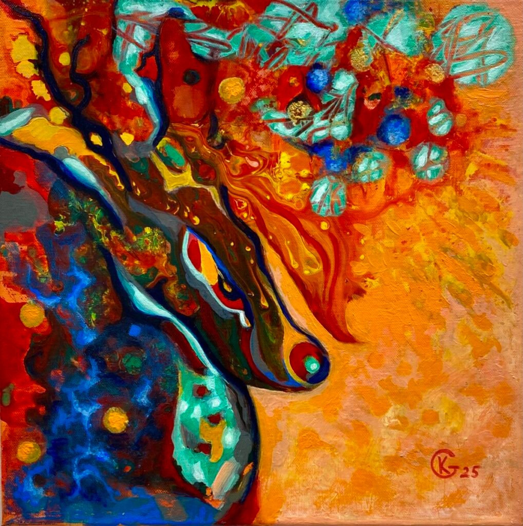 Artwork by artist Katerina Grancharova, exhibited at Domio Gallery.