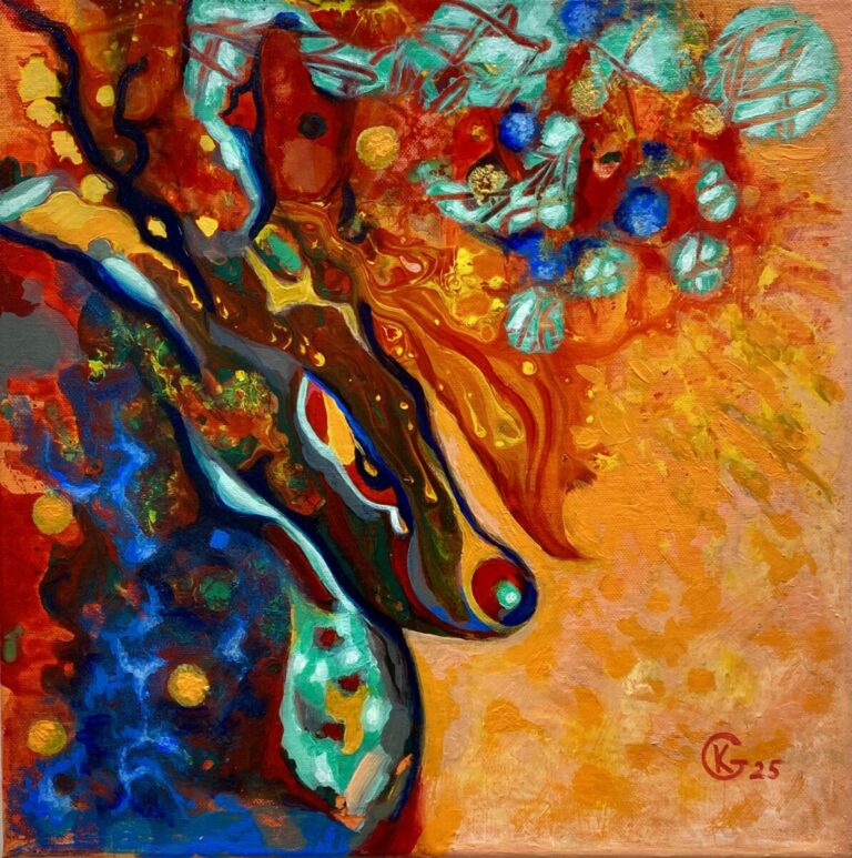 Artwork by artist Katerina Grancharova, exhibited at Domio Gallery.
