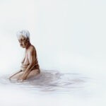 Artwork by artist Laura Alkmím, exhibited at Domio Gallery.