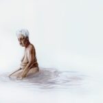 Artwork by artist Laura Alkmím, exhibited at Domio Gallery.