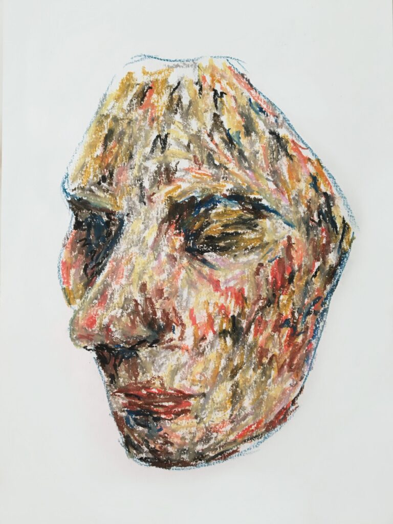 Artwork by artist Natalia Gassner, exhibited at Domio Gallery.