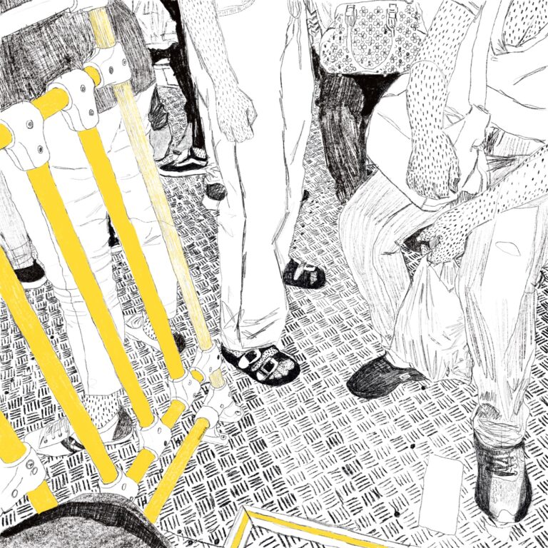 Artwork by artist Natalia Gassner, exhibited at Domio Gallery.