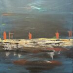 Artwork by artist Nicholas Auger, exhibited at Domio Gallery.