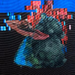 Artwork by artist Tassila Custodes, exhibited at Domio Gallery.