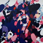 Artwork by artist Charleton Mercelina, exhibited at Domio Gallery.