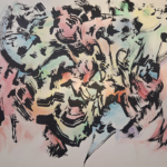 Artwork by artist Dakota Henry, exhibited at Domio Gallery.