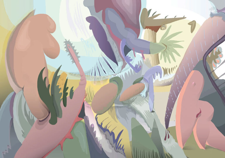 Artwork by artist Alicja Wieczorek, exhibited at Domio Gallery.