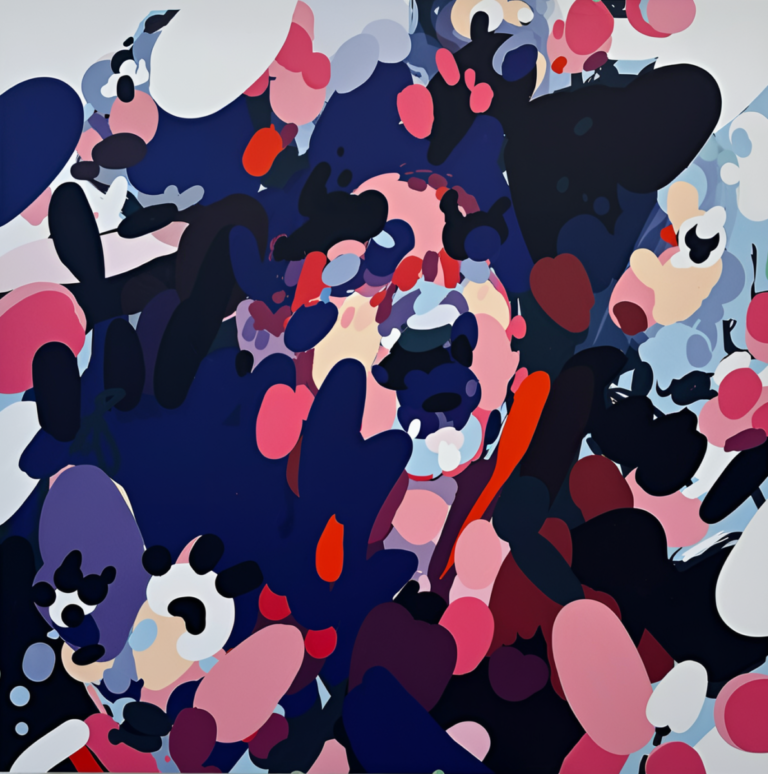 Artwork by artist Charleton Mercelina, exhibited at Domio Gallery.