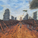 Artwork by artist Francisco Prieto Montesdeoca, exhibited at Domio Gallery.