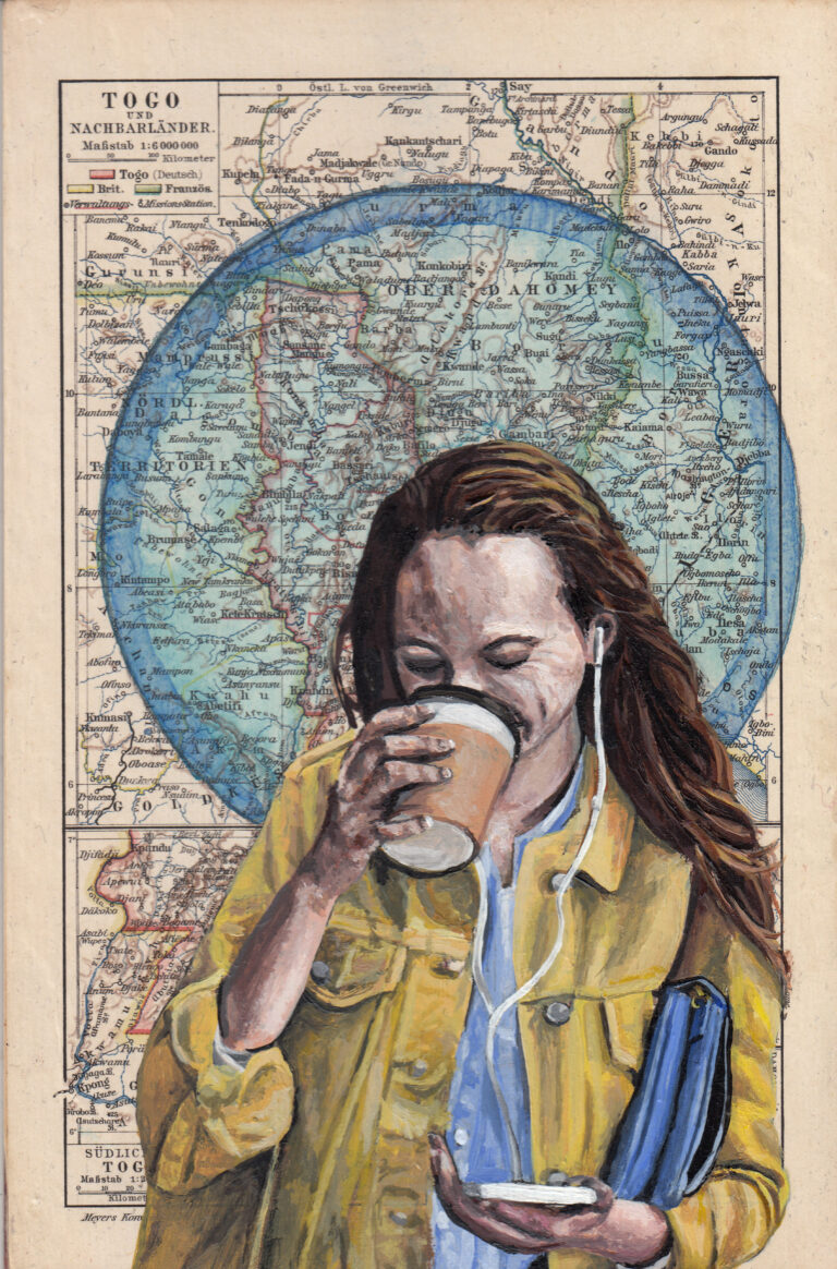 Artwork by artist Nicholas Ganz, exhibited at Domio Gallery.