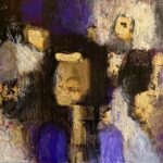 Artwork by artist Yasmin B Art, exhibited at Domio Gallery.