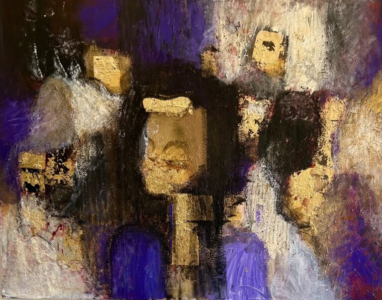 Artwork by artist Yasmin B Art, exhibited at Domio Gallery.