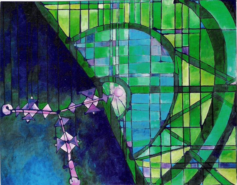 Artwork by artist Fernanda das Neves, exhibited at Domio Gallery.