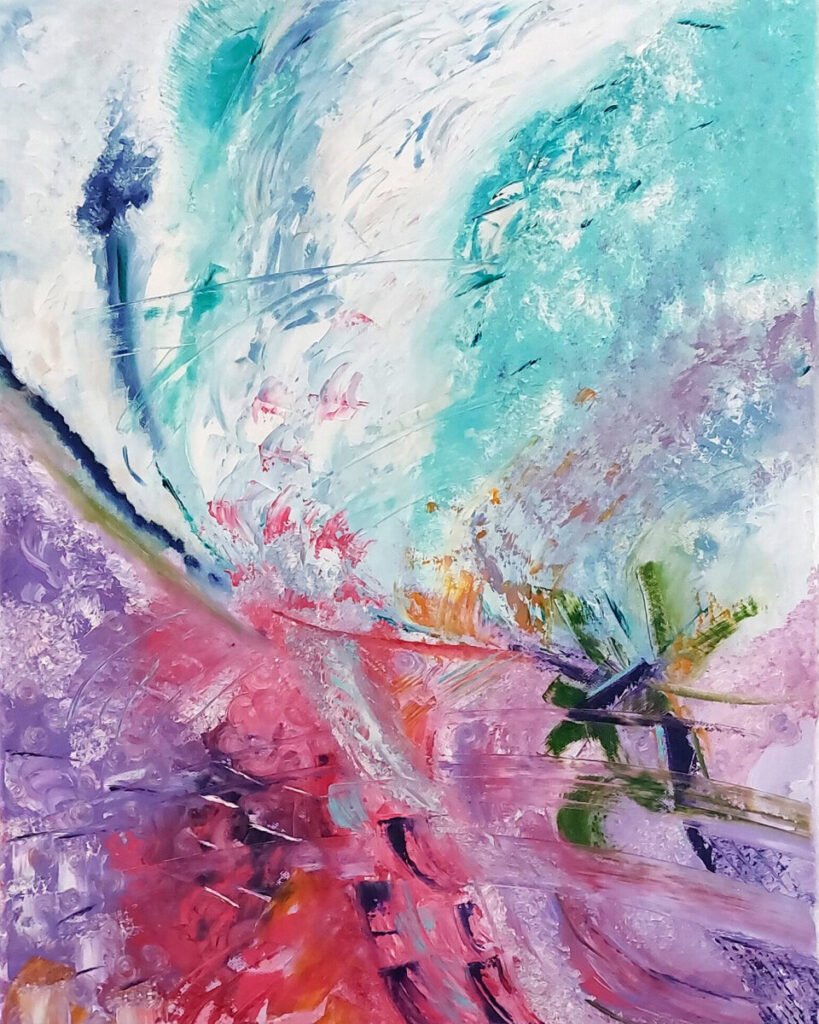 Undercurrent, 2025. by Rebecca Scott, exhibited at Domio Gallery.