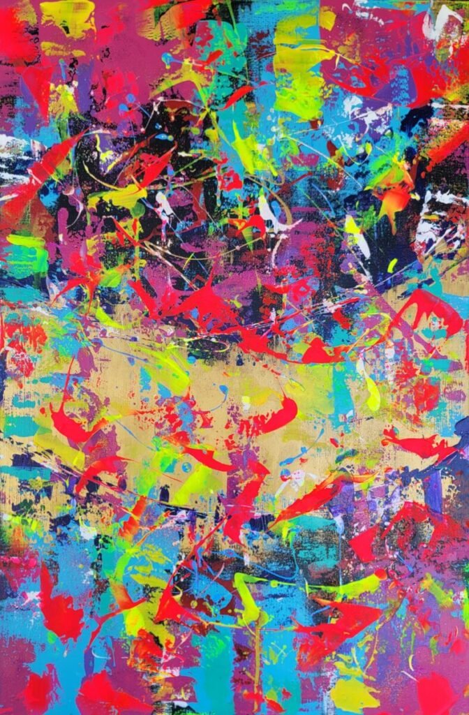Artwork by artist Daniel Cleal, exhibited at Domio Gallery.