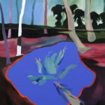 Artwork by artist Sun Yoo, exhibited at Domio Gallery.