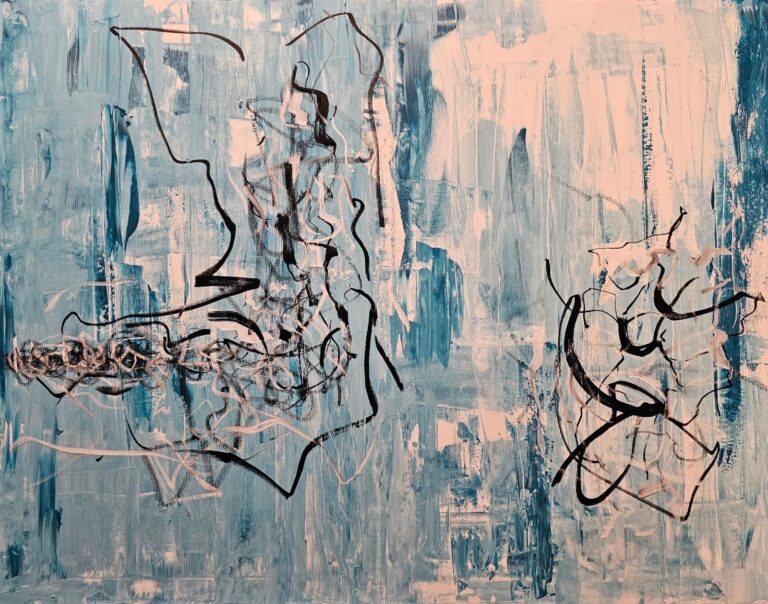 Artwork by artist Yvonne Strecker, exhibited at Domio Gallery.