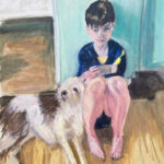 Artwork by artist Erica Wells, exhibited at Domio Gallery.