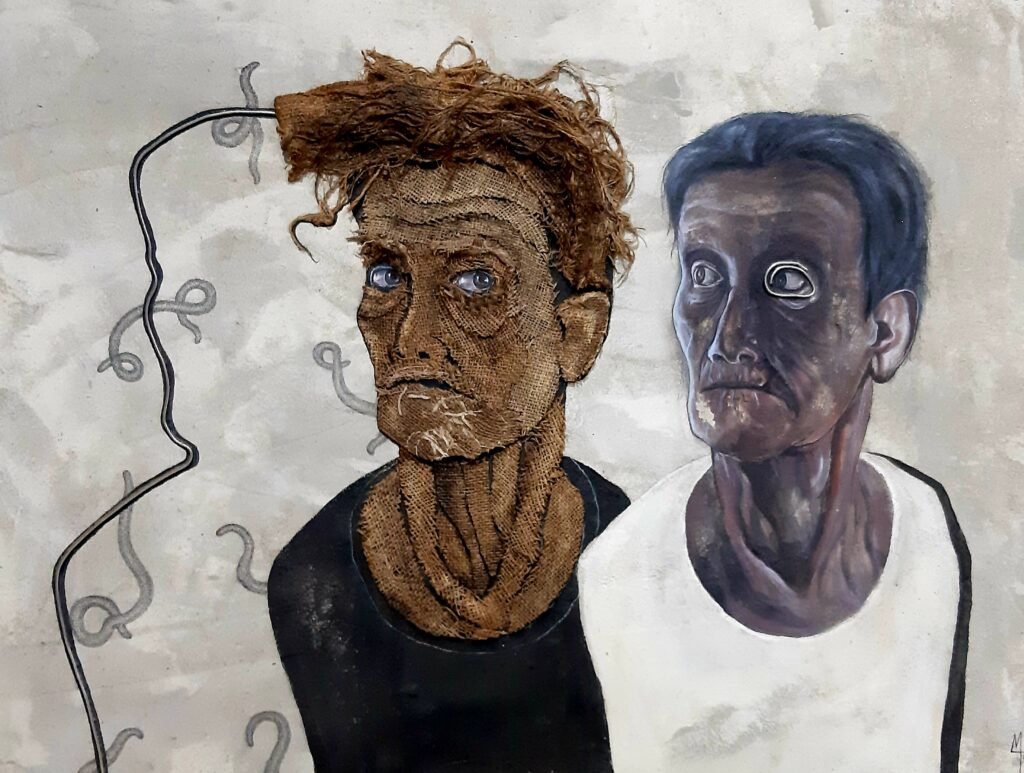 Artwork by artist Albert Aznar, exhibited at Domio Gallery.