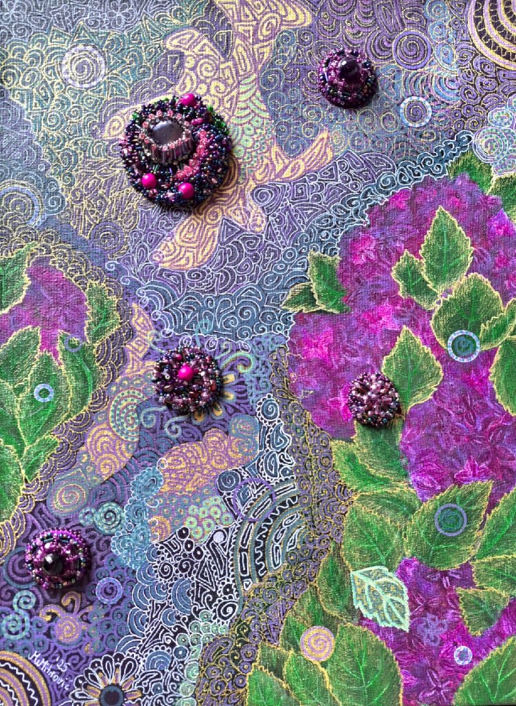 Garden. by Mirjana Mitrović, exhibited at Domio Gallery.