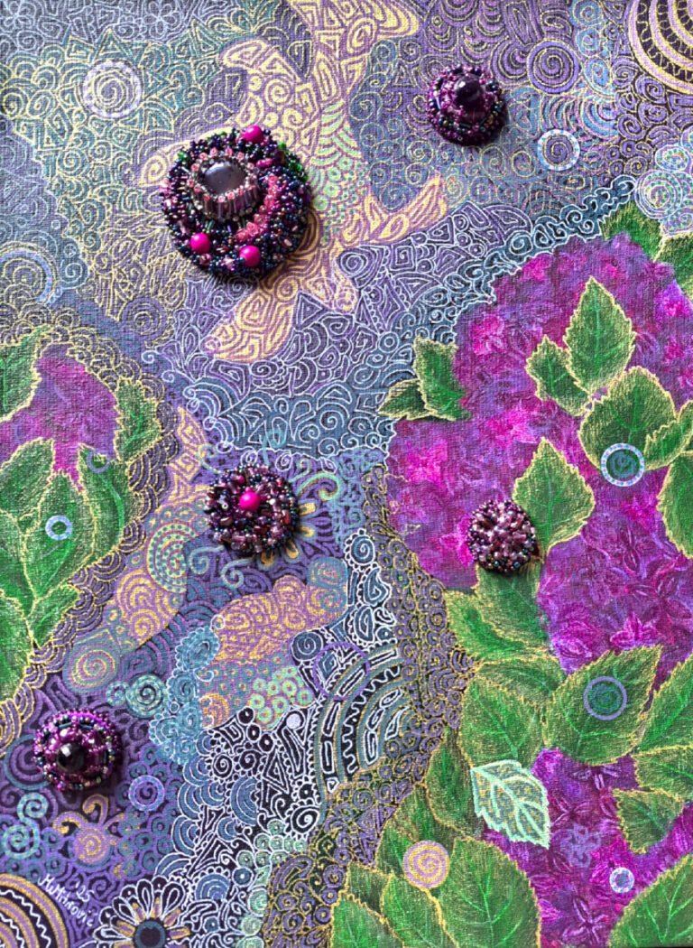 Artwork by artist Mirjana Mitrović, exhibited at Domio Gallery.