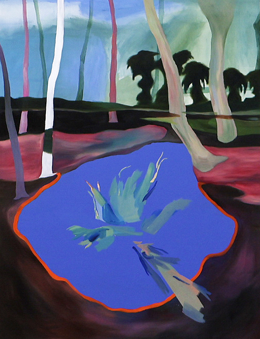 Artwork by artist Sun Yoo, exhibited at Domio Gallery.