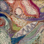 Artwork by artist Yoko Nishimura, exhibited at Domio Gallery.