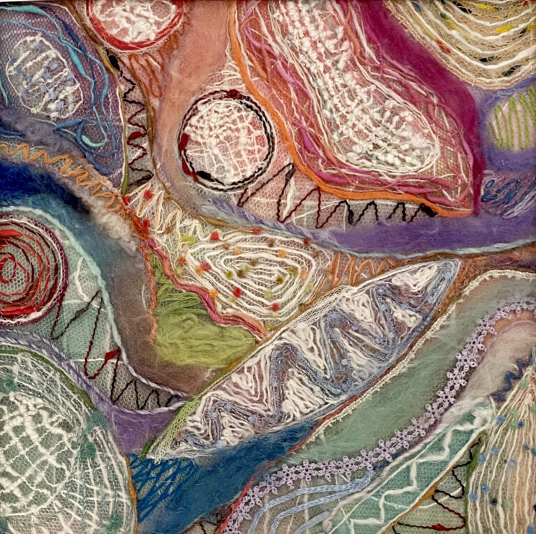 Artwork by artist Yoko Nishimura, exhibited at Domio Gallery.
