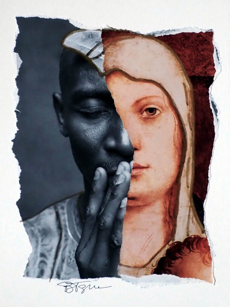 Artwork by artist Barbara Taglioni, exhibited at Domio Gallery.