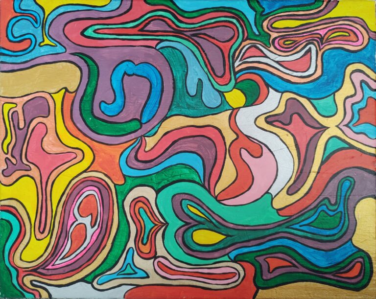 Artwork by artist Lucy Fennell, exhibited at Domio Gallery.