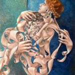 Artwork by artist Shu Chen, exhibited at Domio Gallery.