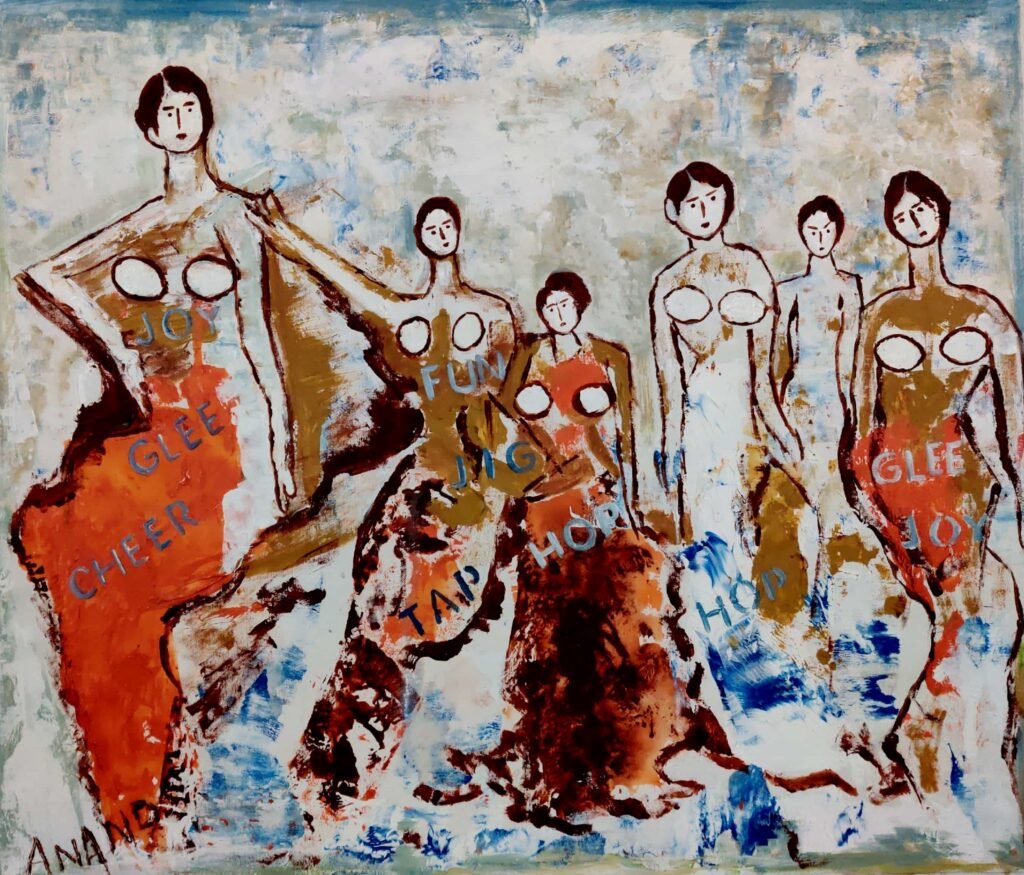 Artwork by artist Anand Swaroop Manchiraju, exhibited at Domio Gallery.