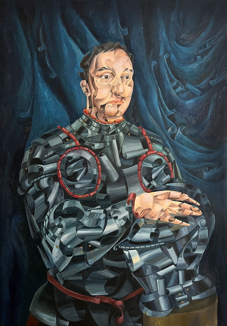 Artwork by artist Shu Chen, exhibited at Domio Gallery.