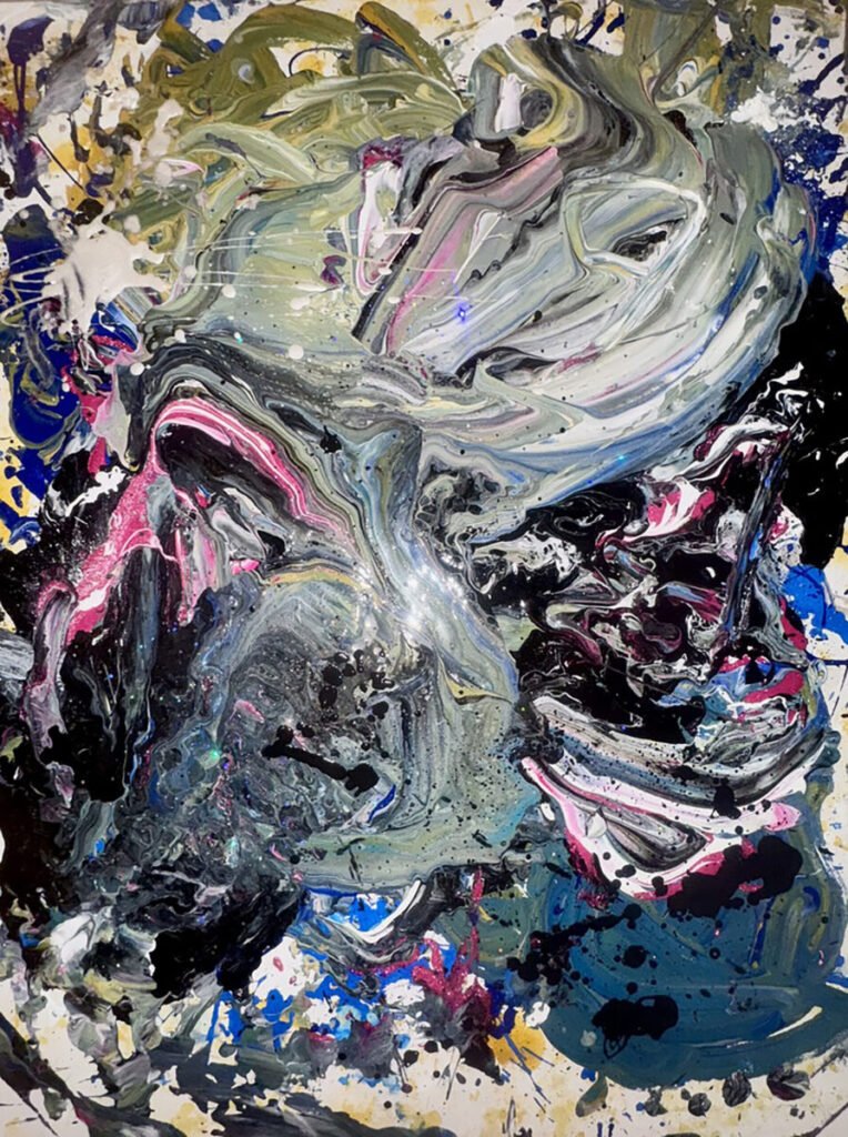 Artwork by artist Bruce S. Dilenschneider, exhibited at Domio Gallery.